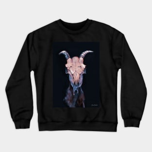 Goat Skull Crewneck Sweatshirt